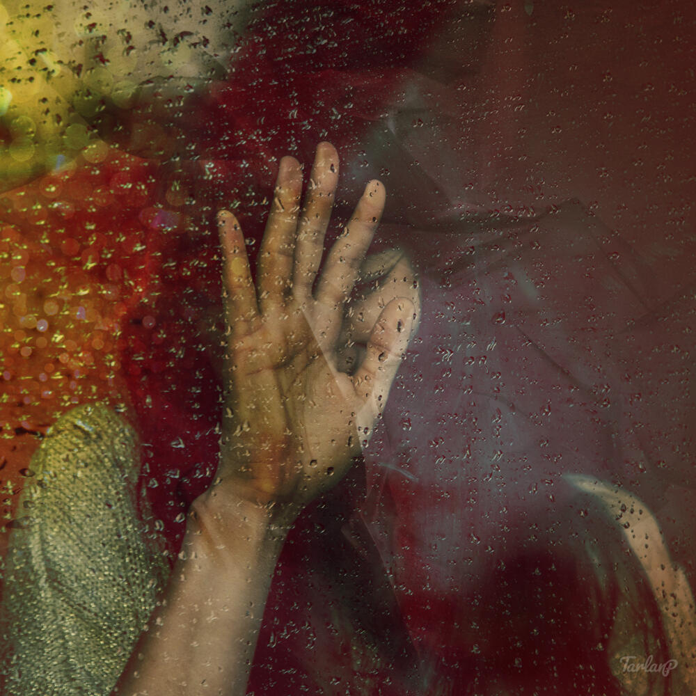 Girl Behind the Rainy Window Girl Behind the Rainy Window